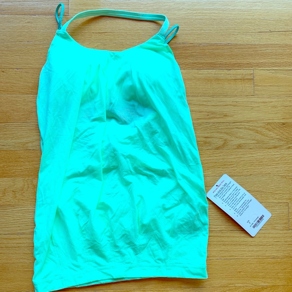 NWT Lululemon flow and go tank